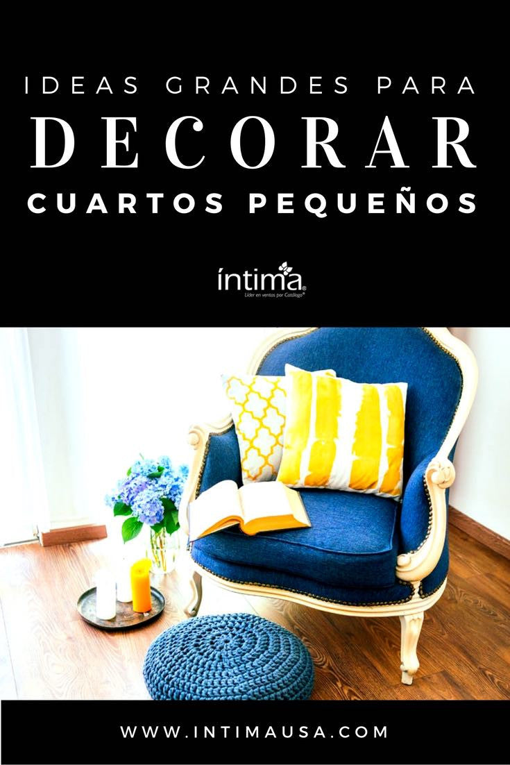 Grandes Ideas para Decorar Cuartos Pequeños