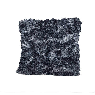 Cobertor de lujo Negro y Gris Humo