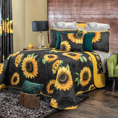Coordinado de Edredon Amarelo