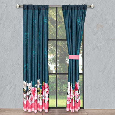 Juego de Cortinas Esmeralda